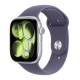 Apple Watch Series 11 Cellular Aluminium 46mm Αδιάβροχο με eSIM και Παλμογράφο (Silver Aluminium Case with Purple Fog Sport Band - S/M)