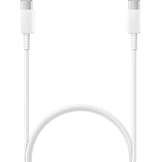 Samsung Regular USB 2.0 Cable USB-C male - USB-C male Λευκό 1m (EP-DA705BWE)