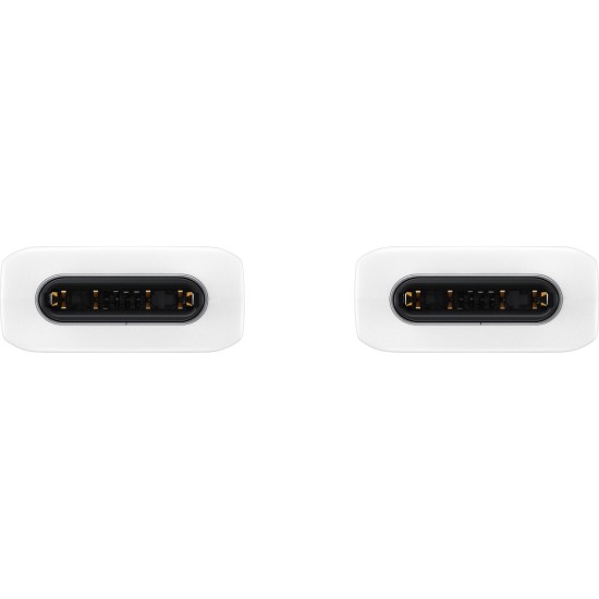 Samsung Regular USB 2.0 Cable USB-C male - USB-C male Λευκό 1m (EP-DA705BWE)