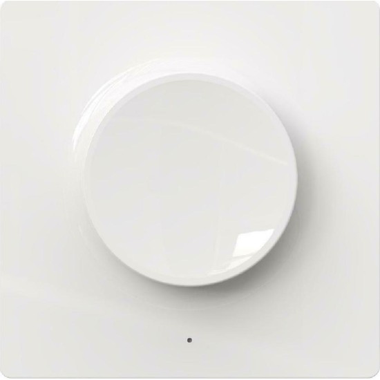 Yeelight Επιτοίχιος Διακόπτης Dimmer με Πλαίσιο LED Περιστροφικός σε Λευκό Χρώμα YLKG07YL