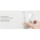 Yeelight Επιτοίχιος Διακόπτης Dimmer με Πλαίσιο LED Περιστροφικός σε Λευκό Χρώμα YLKG07YL