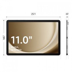 Samsung Galaxy Tab A9+ 11" με WiFi (4GB/64GB) Silver