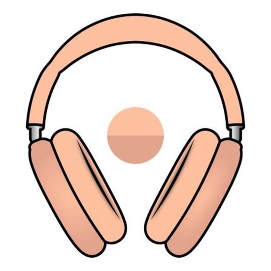 AirPods Max (2024) Ασύρματα / Ενσύρματα Over Ear Ακουστικά με 20 ώρες Λειτουργίας Orange