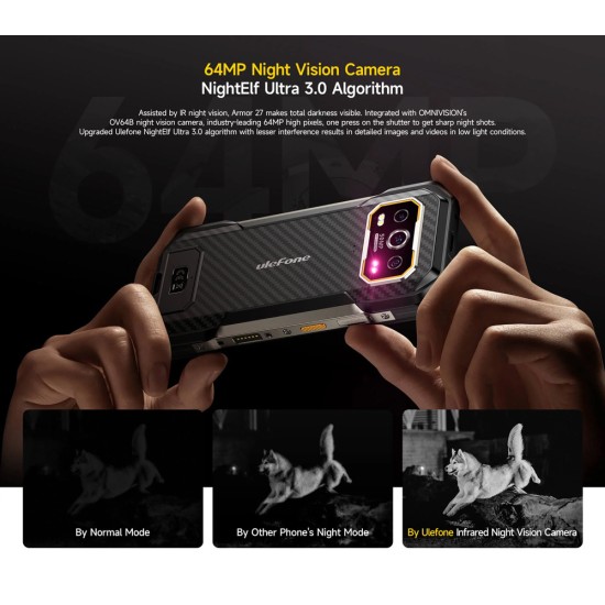 Ulefone Armor 27 Dual SIM (12GB/256GB) Μαύρο