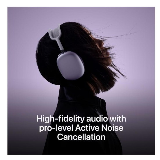 AirPods Max (2024) Ασύρματα / Ενσύρματα Over Ear Ακουστικά με 20 ώρες Λειτουργίας Purple