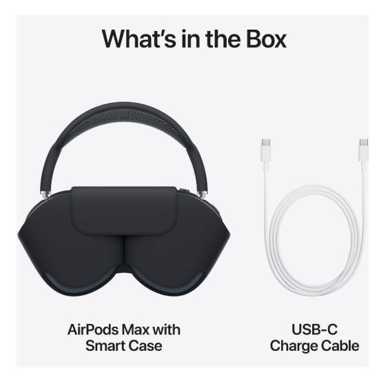 AirPods Max (2024) Ασύρματα / Ενσύρματα Over Ear Ακουστικά με 20 ώρες Λειτουργίας Orange