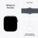 Apple Watch Series 12 Aluminium 46mm Αδιάβροχο με Παλμογράφο (Space Grey Aluminium with Navy Blue Sport Band - S/M)