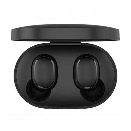 Xiaomi Redmi Buds Essential Bluetooth Handsfree Ακουστικά με Αντοχή στον Ιδρώτα και Θήκη Φόρτισης Μαύρα