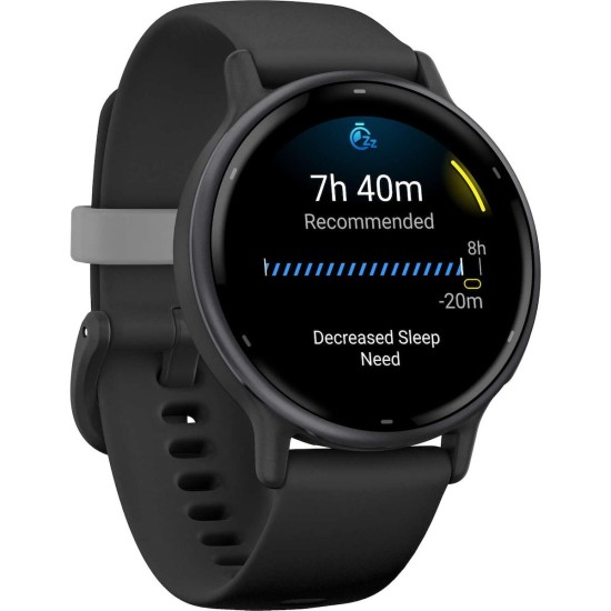 Garmin Vivoactive 5 Aluminium 42mm Αδιάβροχο Smartwatch με Παλμογράφο (Slate Bezel With Black Silicone Band) Garmin Vivoactive 5 Aluminium 42mm Αδιάβροχο Smartwatch με Παλμογράφο (Slate Bezel With Black Silicone Band)