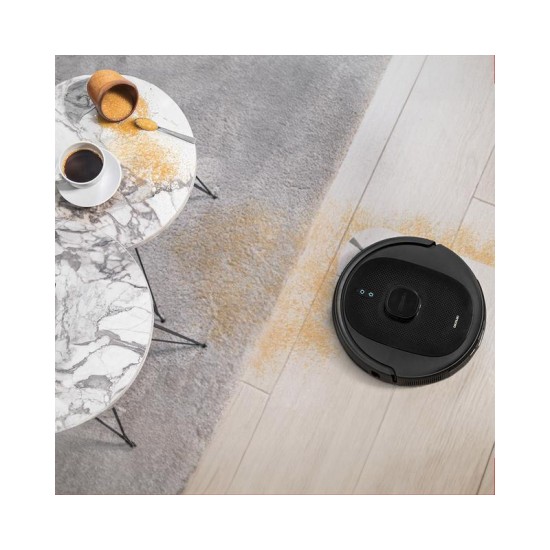 Cecotec Conga 8290 Immortal Ultra Power Home X-Treme Σκούπα Ρομπότ για Σκούπισμα & Σφουγγάρισμα με Χαρτογράφηση και Wi-Fi Μαύρη