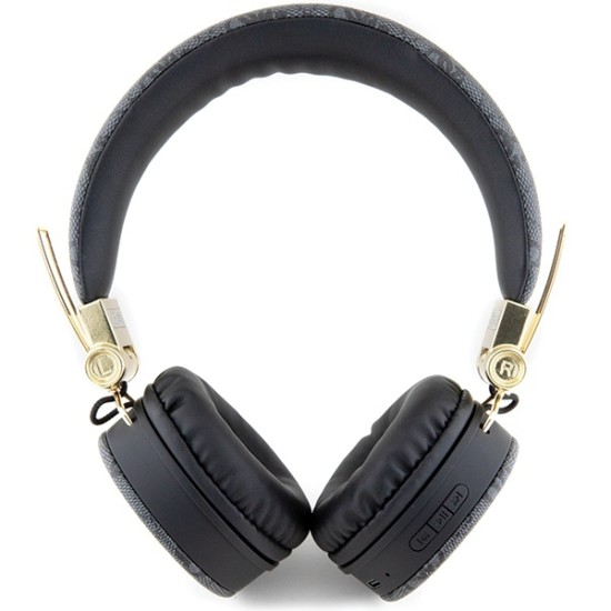 Guess 4G Metal Logo Ασύρματα / Ενσύρματα On Ear Ακουστικά με 6 ώρες Λειτουργίας και Quick Charge Μαύρα Guess 4G Metal Logo Ασύρματα / Ενσύρματα On Ear Ακουστικά με 6 ώρες Λειτουργίας και Quick Charge Μαύρα