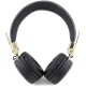 Guess 4G Metal Logo Ασύρματα / Ενσύρματα On Ear Ακουστικά με 6 ώρες Λειτουργίας και Quick Charge Μαύρα Guess 4G Metal Logo Ασύρματα / Ενσύρματα On Ear Ακουστικά με 6 ώρες Λειτουργίας και Quick Charge Μαύρα
