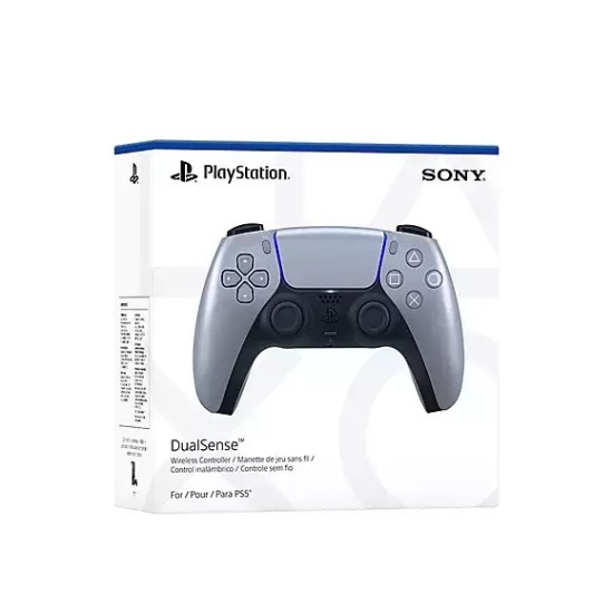 Sony DualSense Ασύρματο Gamepad για PS5 Sterling Silver