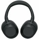Sony ULT WEAR Ασύρματα / Ενσύρματα Over Ear Ακουστικά με 30 ώρες Λειτουργίας και Quick Charge Μαύρα