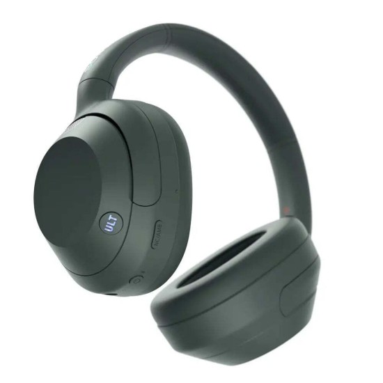 Sony ULT WEAR Ασύρματα / Ενσύρματα Over Ear Ακουστικά με 30 ώρες Λειτουργίας και Quick Charge Γκρι