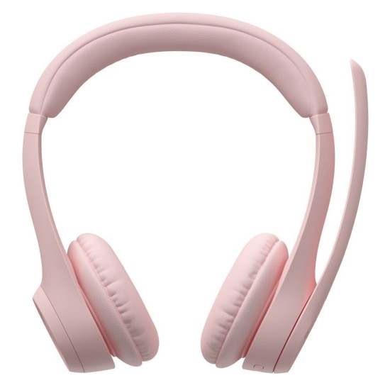 Logitech Zone Ασύρματα On Ear Multimedia Ακουστικά με μικρόφωνο και σύνδεση USB-C / Bluetooth σε Ροζ χρώμα Logitech Zone Ασύρματα On Ear Multimedia Ακουστικά με μικρόφωνο και σύνδεση USB-C / Bluetooth σε Ροζ χρώμα