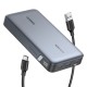 Ugreen PB205 Power Bank 25000mAh 145W με Θύρα USB-A και 2 Θύρες USB-C Power Delivery / Quick Charge 3.0 Γκρι