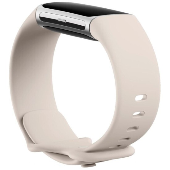 Fitbit Charge 6 Activity Tracker με Παλμογράφο Porcelain / Silver Fitbit Charge 6 Activity Tracker με Παλμογράφο Porcelain / Silver