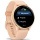 Garmin Vivoactive 6 Aluminium 42mm Αδιάβροχο Smartwatch με Παλμογράφο (Pink Dawn)
