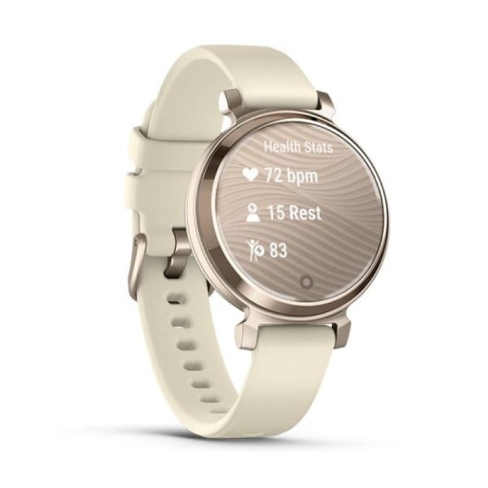 Garmin Lily 2 Aluminium 35mm Αδιάβροχο Smartwatch με Παλμογράφο (Cream Gold / Coconut) Garmin Lily 2 Aluminium 35mm Αδιάβροχο Smartwatch με Παλμογράφο (Cream Gold / Coconut)