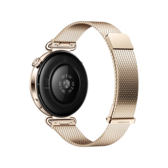 Huawei Watch GT 6 Stainless Steel 41mm Αδιάβροχο με Παλμογράφο (Gold Milanese)