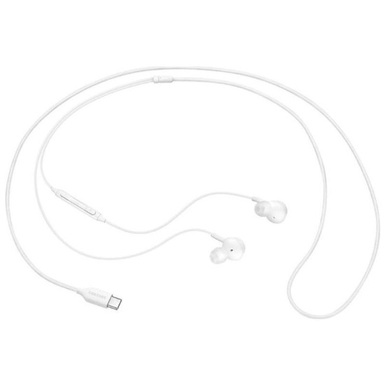 Samsung EO-IC100 Retail In-ear Handsfree Ακουστικά με Βύσμα USB-C Λευκό