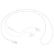 Samsung EO-IC100 Retail In-ear Handsfree Ακουστικά με Βύσμα USB-C Λευκό