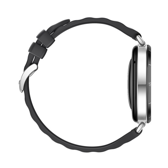 Huawei Watch GT 6 Stainless Steel 41mm Αδιάβροχο με Παλμογράφο (Black)