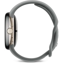 Google Pixel Watch 3 LTE Aluminium 41mm Αδιάβροχο με Παλμογράφο (Champagne Gold Aluminum Case / Hazel Band)
