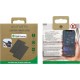4Smarts SkyTag Wallet Apple Find My Tracker Μαύρο 2τμχ Επαναφορτιζόμενο