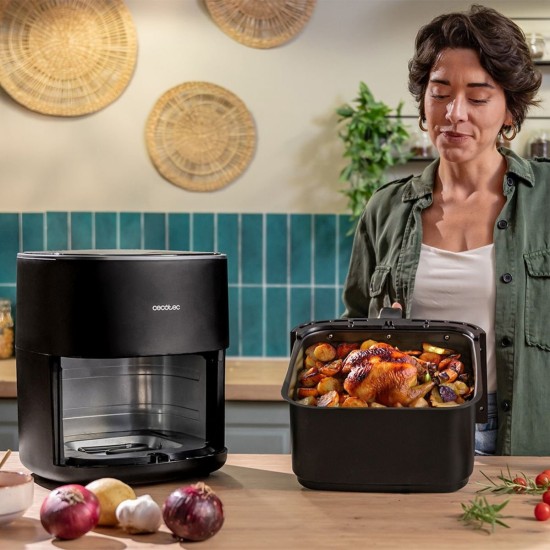 Cecotec 6500 Air Fryer με Διπλό Αποσπώμενο Κάδο 6.5lt Μαύρο Cecotec 6500 Air Fryer με Διπλό Αποσπώμενο Κάδο 6.5lt Μαύρο