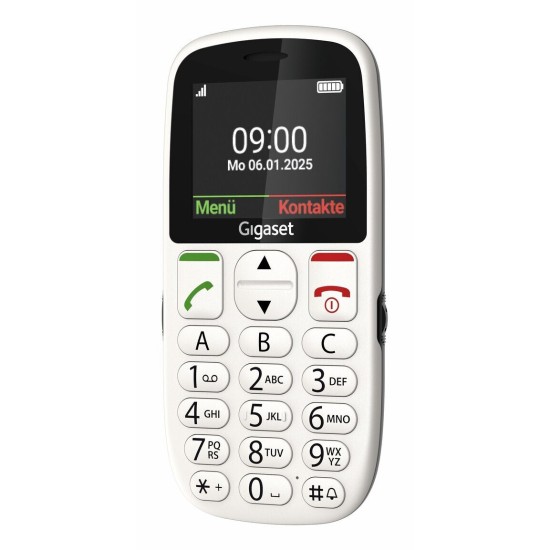 Gigaset GL395 Dual SIM Κινητό με Μεγάλα Κουμπιά Λευκό Gigaset GL395 Dual SIM Κινητό με Μεγάλα Κουμπιά Λευκό