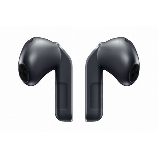 Samsung Galaxy Buds4 Bluetooth Handsfree Ακουστικά με Αντοχή στον Ιδρώτα και Θήκη Φόρτισης Μαύρα