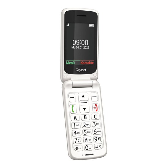 Gigaset GL595 Single SIM Κινητό με Μεγάλα Κουμπιά Λευκό Gigaset GL595 Single SIM Κινητό με Μεγάλα Κουμπιά Λευκό