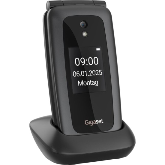 Gigaset GL795 Dual SIM Κινητό με Μεγάλα Κουμπιά Γκρι Gigaset GL795 Dual SIM Κινητό με Μεγάλα Κουμπιά Γκρι