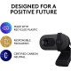 Logitech Brio 100 Web Camera Full HD 1080p Λευκή 960-001617