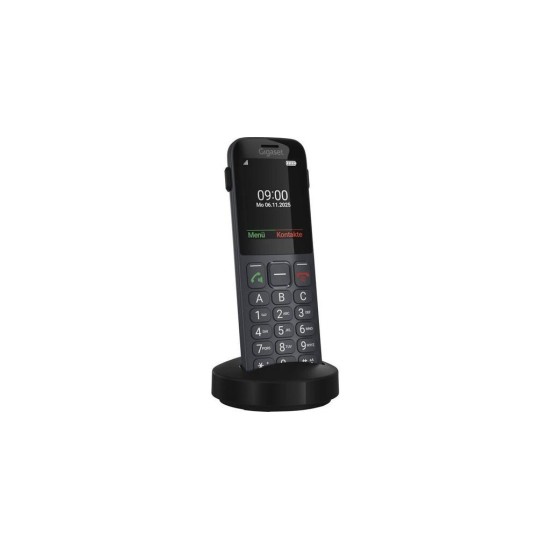 Gigaset Ip Τηλέφωνο Comfort 600 Sim Black S30853-h1236-r101 Gigaset Ip Τηλέφωνο Comfort 600 Sim Black S30853-h1236-r101