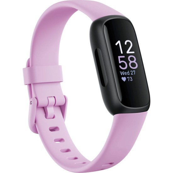 Fitbit Inspire 3 Activity Tracker με Παλμογράφο Lilac Bliss