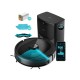 Cecotec Conga 8290 Immortal Ultra Power Home X-Treme Σκούπα Ρομπότ για Σκούπισμα & Σφουγγάρισμα με Χαρτογράφηση και Wi-Fi Μαύρη