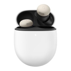 Google Pixel Buds Pro 2 Bluetooth Handsfree Ακουστικά με Αντοχή στον Ιδρώτα και Θήκη Φόρτισης Porcelain