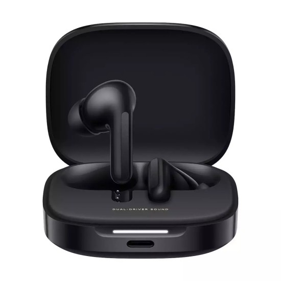 Xiaomi Redmi Buds 6 Bluetooth Handsfree Ακουστικά με Αντοχή στον Ιδρώτα και Θήκη Φόρτισης Night Black