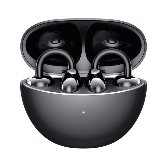Honor Choice Earbuds Clip Bluetooth Handsfree Ακουστικά με Αντοχή στον Ιδρώτα και Θήκη Φόρτισης Μαύρα
